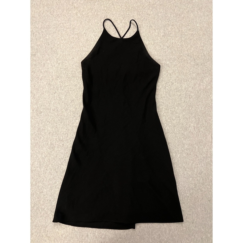 Jump Apparel Little Black Dress Women's 5/6 Criss Cross Fairygrunge Goth Vintage